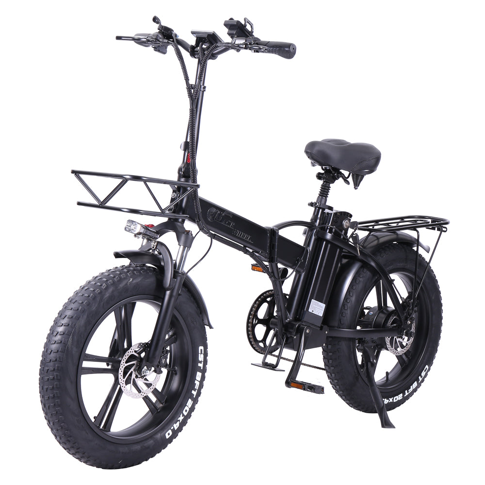 GW20 Enhanced Edition 1000W Motor 20 Inch Electric Folding Bike, 48V 20Ah Lithium Battery (ang.)