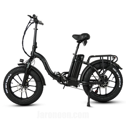 CMACEWHEEL Y20-NEW 750W 20 Inch Folding E-bike Fat Tire Mountain Bike Snow 48V 17A (ang.). Okładka