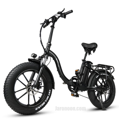 CMACEWHEEL Y20-NEW 750W 20 Inch Folding E-bike Fat Tire Mountain Bike Snow 48V 17A (ang.). Okładka